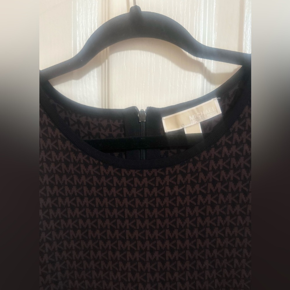NWOT Women’s MICHAEL Michael Kors Logo Jacquard
Knit Dress Career‎ Business XL.